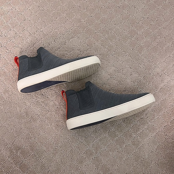 Rothy’s Chelsea Sneaker | Size: W9 | Color: Green Fog Melange | Gently Used - Picture 7 of 11